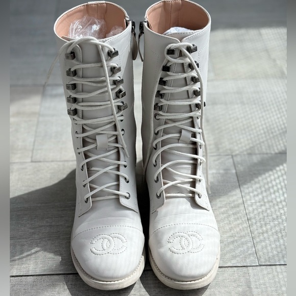Vintage Chanel Boots - Picture 1 of 8